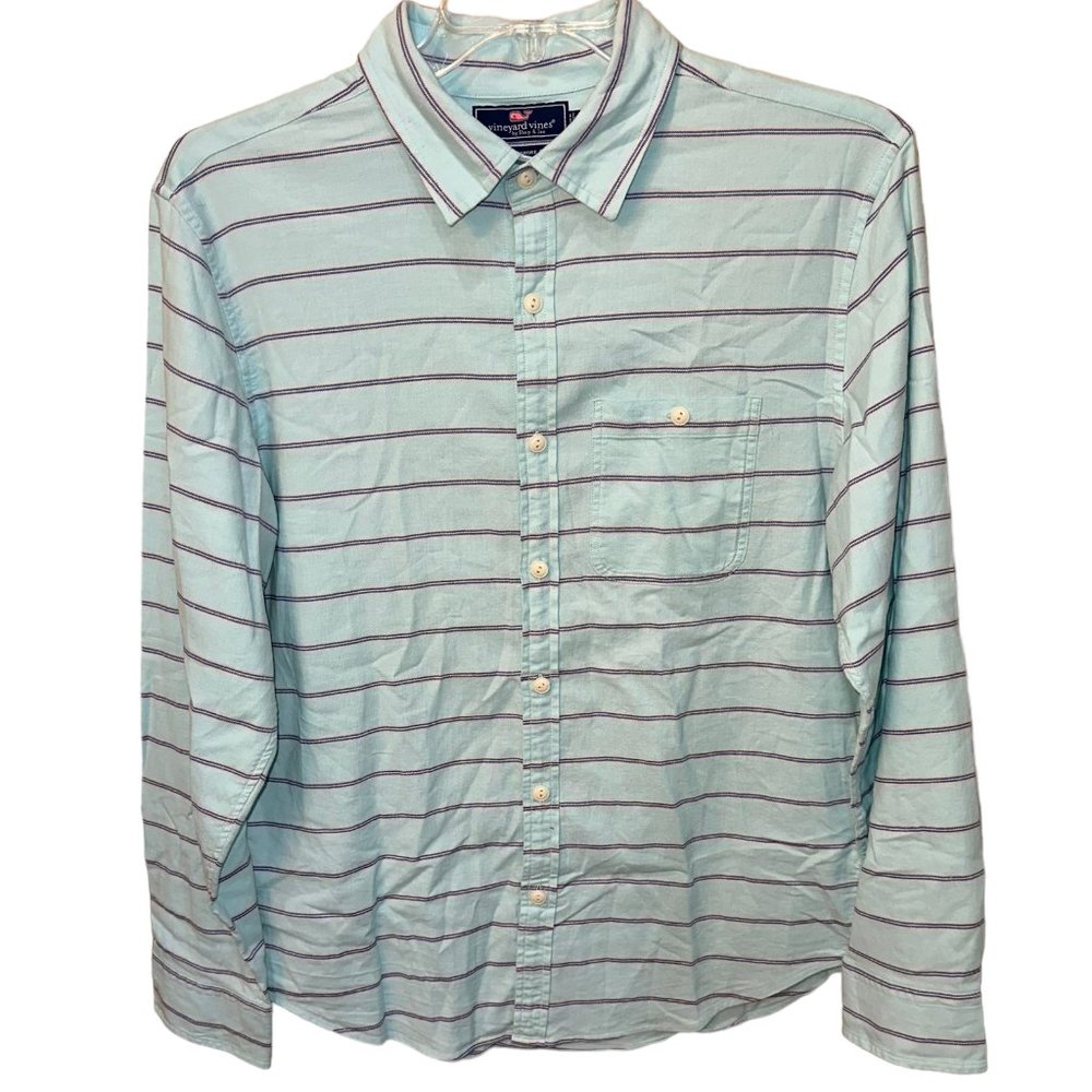 Men's Vineyard Vines Slim Fit Singer‎ Island Longshore Button-Down Shirt Medium
